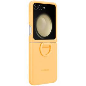 Kryt na mobil Samsung Galaxy Z Flip5 s držákem (EF-PF731TOEGWW) žlutý