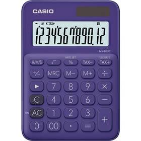 Kalkulačka Casio MS 20 UC PL fialová