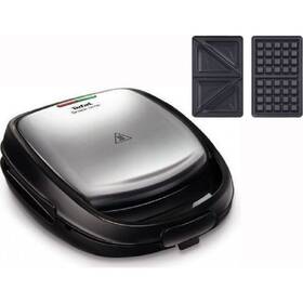 Sendvičovač Tefal SNACK TIME SW342D38 černá barva
