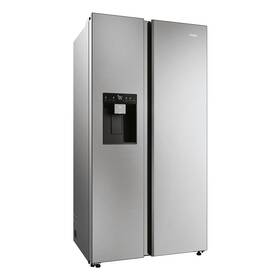 Americká lednice Haier HSW79F18CIMM nerez
