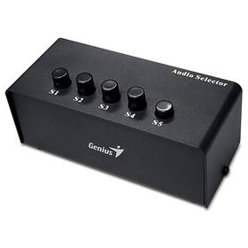 Přepínač Genius Stereo Switching Box (31720015100) černý