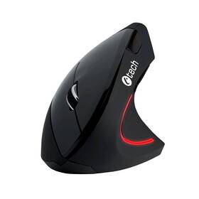 Myš C-Tech VEM-09, vertikální černá barva
