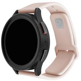Řemínek FIXED Silicone Sporty Strap s Quick Release 20mm růžová barva
