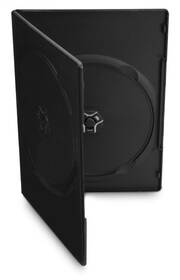 Obal Cover IT pro 2 DVD, 7mm slim, 10ks/bal černá barva
