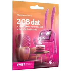 SIM karta T-Mobile Twist s Námi 2 GB (700 617)