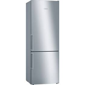 Chladnička s mrazničkou Bosch KGE49EICP nerez