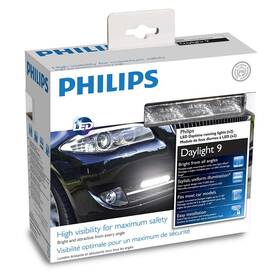 Autožárovka Philips LED DayLight 9, 2 ks (12831WLEDX1)