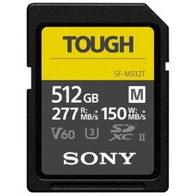 Paměťová karta Sony Tough SF-M 512GB V60 U3 UHS-II (277R/150W) (SFM512T.SYM)