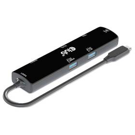USB Hub Club3D USB-C/1x HDMI, 2x USB-A, 1x RJ45, 2x USB-C, 1x Data, 1x PD3.0 100 W (CSV-1599)