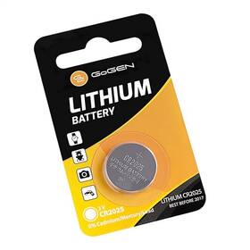 Baterie lithiová GoGEN CR2025, blistr 1ks (GOGCR2025LITHIUM1)