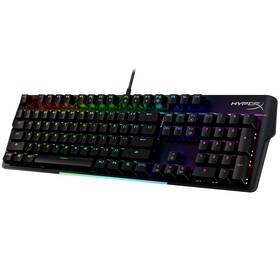 Klávesnice HyperX Alloy MKW100, US Layout (4P5E1AA) černá - zánovní - 24 měsíců záruka