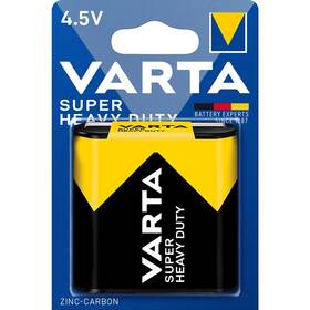 Baterie zinkouhlíková Varta Super Heavy Duty 4,5V, 3R12, blistr 1ks (2012101411)