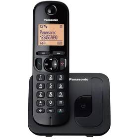 Domácí telefon Panasonic KX-TGC210FXB (KX-TGC210FXB) černý - zánovní - 24 měsíců záruka