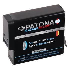 Baterie PATONA pro GoPro Hero 5/6/7/8 1250mAh Li-Ion Platinum (PT1332)
