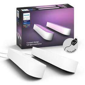 Stolní svítidlo Philips Hue Play White and Color Ambiance Double Pack (7820231P7) bílé