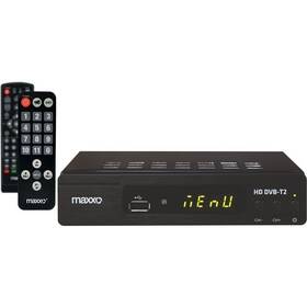 Set-top box Maxxo STB T2 + senior ovladač černý - zánovní - 24 měsíců záruka