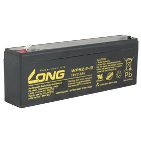 Olověný akumulátor Long 12V 2,3Ah F1 (WPS2.3-12) (PBLO-12V002,3-F1A-1)