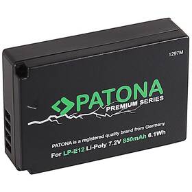 Baterie PATONA pro Canon LP-E12 850mAh Li-Ion PREMIUM (PT1297)