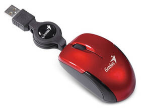 Myš Genius Micro Traveler V2 (31010125107) červená