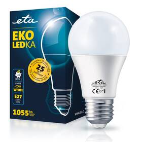 Žárovka LED ETA EKO LEDka klasik 11W, E27, studená bílá (ETAA60W11CW01)