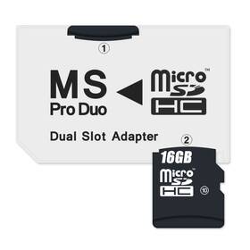Čtečka paměťových karet Connect IT CI-1138, MS Pro Duo - 2x MicroSDHC (CI-1138)