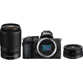 Digitální fotoaparát Nikon Z50 + 16-50 VR + 50-250 VR (VOA050K002) černý