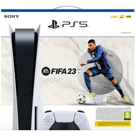 Herní konzole Sony PlayStation 5 + FIFA 23 (PS711000035715) bílá