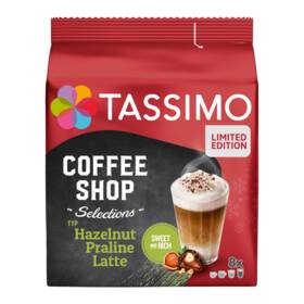 Kapsle pro espressa Tassimo Hazelnut Praline Latte 268 g