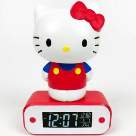 Budík Bigben Hello Kitty  811123 červený