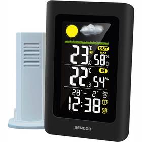 Meteorologická stanice Sencor SWS 4270 černá barva
