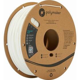 Tisková struna Polymaker PolyLite PLA, 1,75 mm, 1 kg (PA02002) bílá