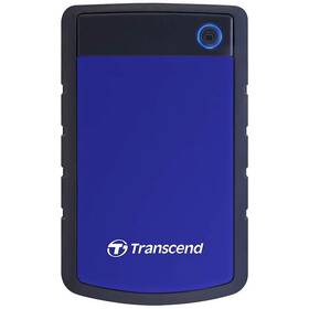 Externí pevný disk 2,5" Transcend StoreJet 25H3B 4TB, USB 3.0 (3.1 Gen 1) (TS4TSJ25H3B) černý/modrý