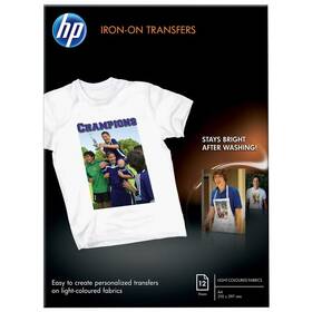 Nažehlovací fólie HP Iron-on Transfers - 12 fólií A4 (C6050A)