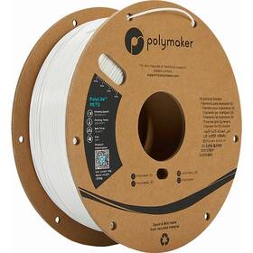 Tisková struna Polymaker PolyLite PETG, 1,75 mm, 1 kg (PB01002) bílá
