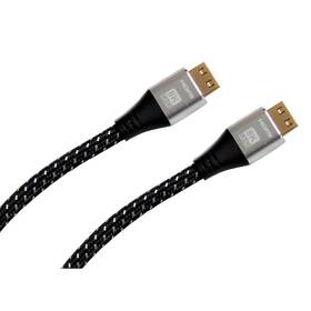 Kabel AQ HDMI 2.1 Premium, 1,5 m (xdthm015) černý - rozbaleno - 24 měsíců záruka