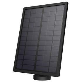 Solární panel iGET HOME Solar SP2 - pro napájení kamer CS9, microUSB, kabel 3m (SP2 HOME) černý