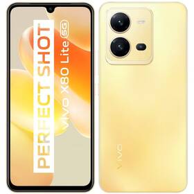 Mobilní telefon vivo X80 Lite 5G 8 GB / 256 GB (5662778) zlatý