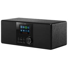 Internetový radiopřijímač s DAB+ JVC RA-E981B černá barva
