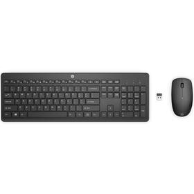 Klávesnice s myší HP 230, CZ/SK layout černá barva
