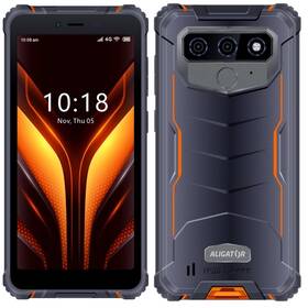Mobilní telefon Aligator RX850 eXtremo 4 GB / 64 GB (ARX850BOR) černý/oranžový