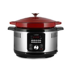 Multifunkční hrnec Lauben OvenSafe®️ Multicooker 6000RS stříbrná barva
