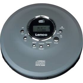 Discman Lenco CD-400 šedý