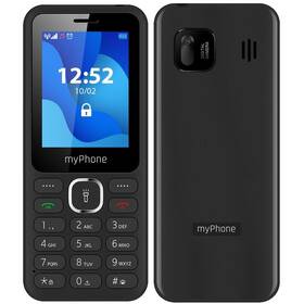 Mobilní telefon myPhone myPhone 6320 (TELMY6320BK) černý - s kosmetickou vadou - 12 měsíců záruka