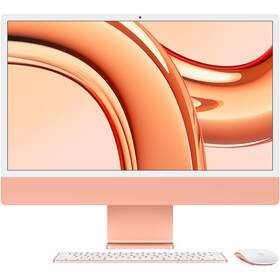 Počítač All In One Apple iMac 24" CTO M3 8-CPU 10-GPU, 8GB, 1TB - Orange CZ (APPI24CTO195)