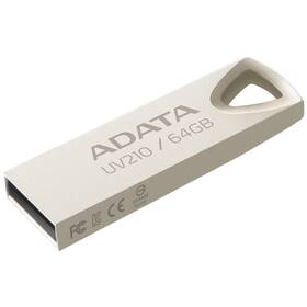 USB Flash ADATA UV210 64GB (AUV210-64G-RGD) kovový