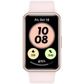 Chytré hodinky Huawei Watch Fit New (55027342) růžové - rozbaleno - 24  měsíců záruka