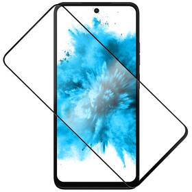 Tvrzené sklo FIXED Full-Cover na Motorola Moto G35 5G černá barva
