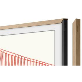 Výměnný rámeček Samsung pro Frame TV s úhlopříčkou 43" (2021), Rovný design - týkový 
