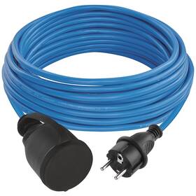 Kabel prodlužovací EMOS 1x zásuvka, 10m (P01410W) modrý
