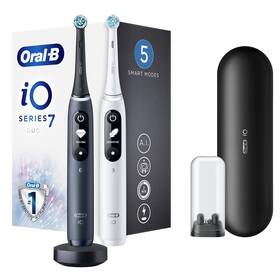 Set zubních kartáčků Oral-B iO7 Series Duo Pack Black Onyx